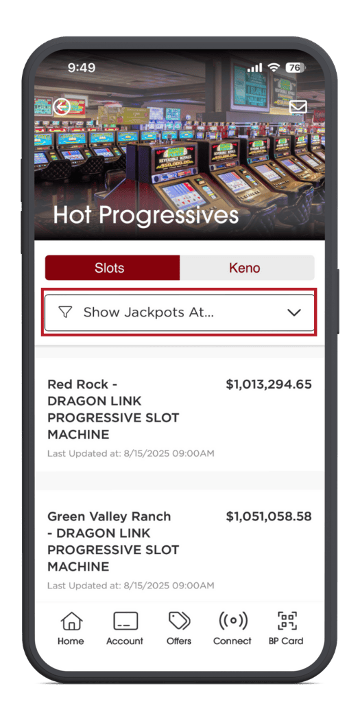 Hot Progressives Filter