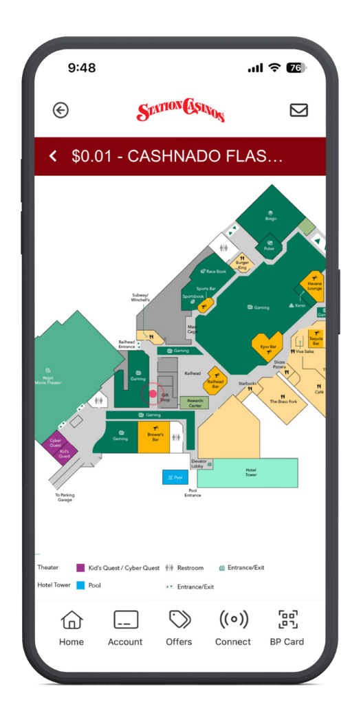 Game Finder Map